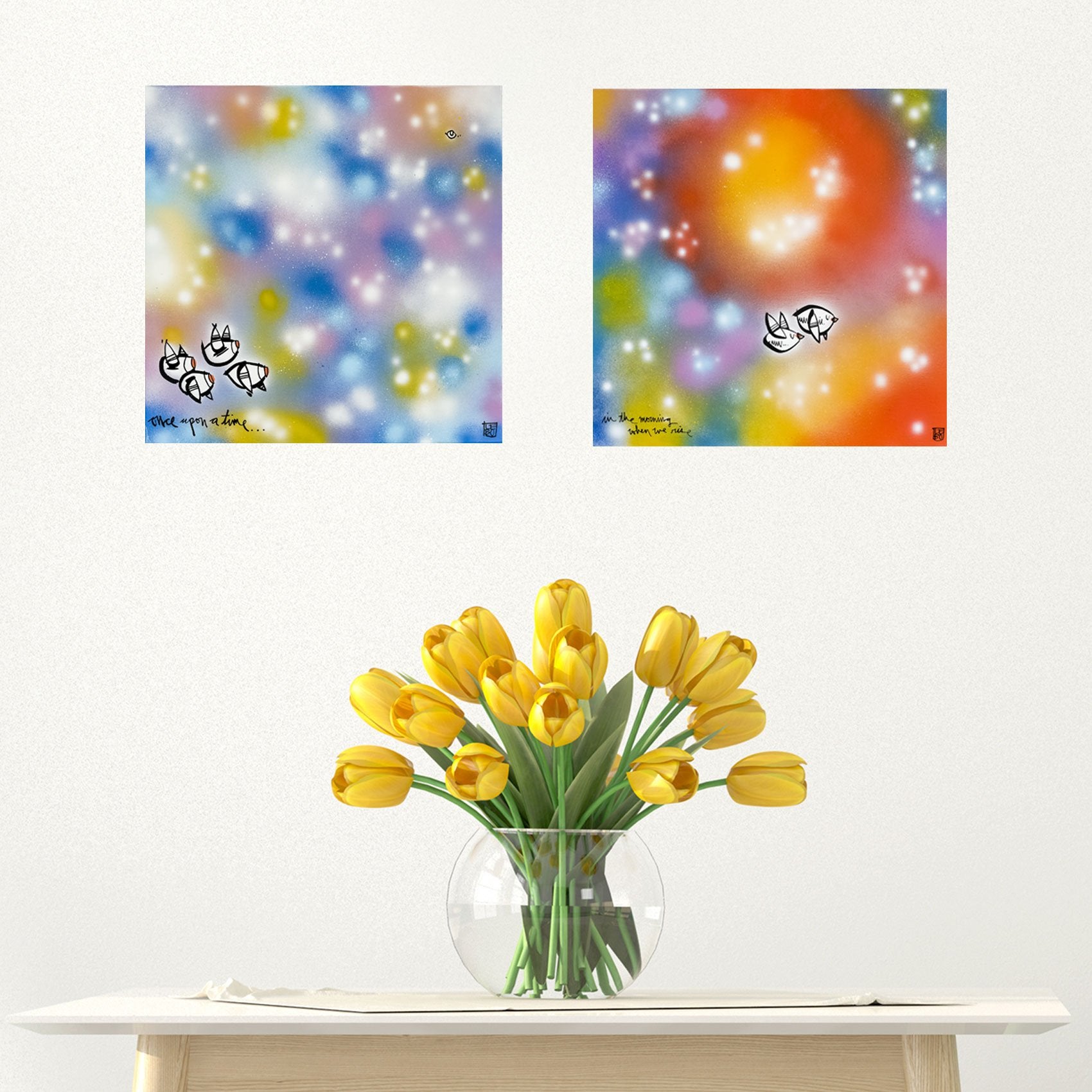 Once Upon A Time, In The Morning Series - Mineral Print - shop.leboart.com