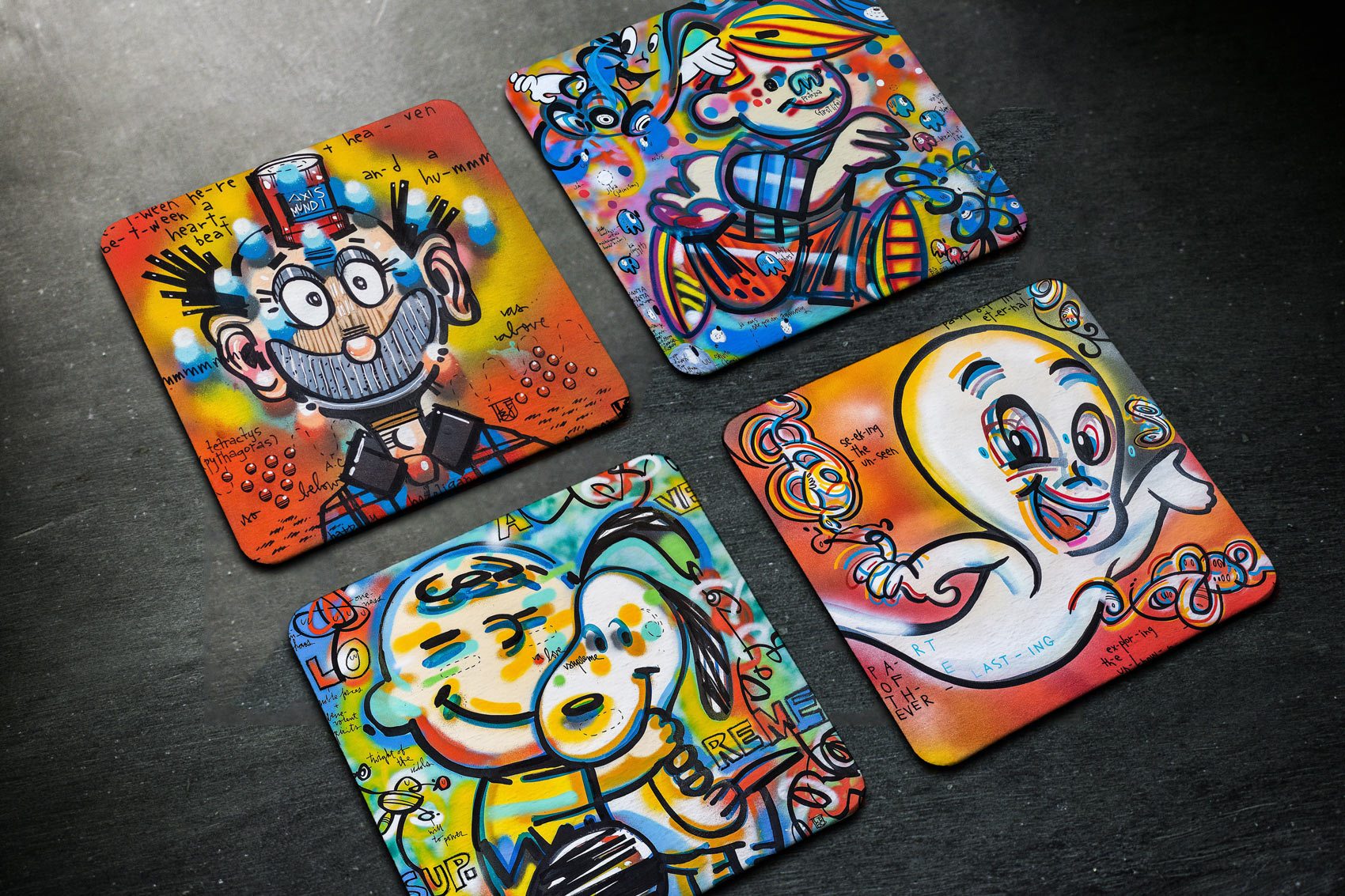 National Comic Book Day - Coasters - shop.leboart.com