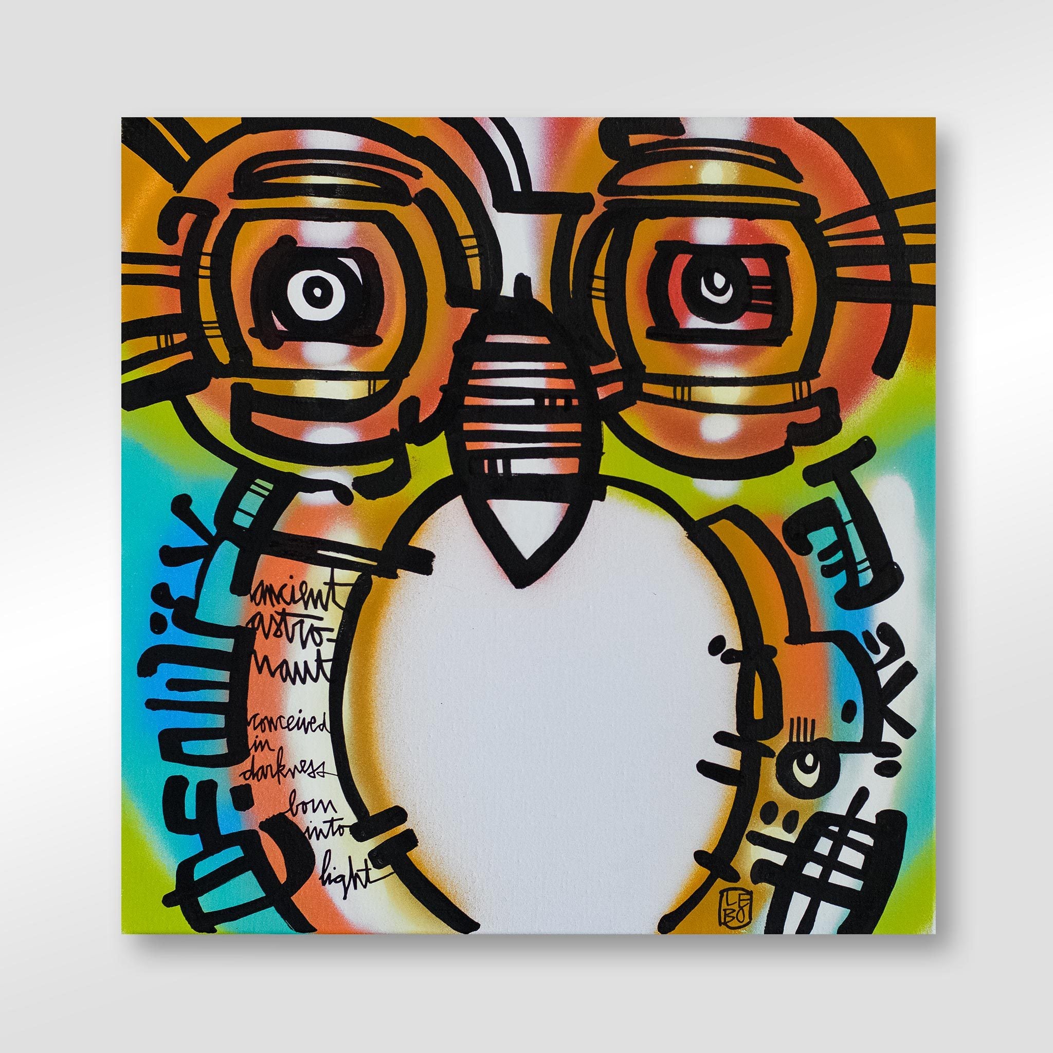 Conceived in Darkness, Born into Light - Art Bond - shop.leboart.com