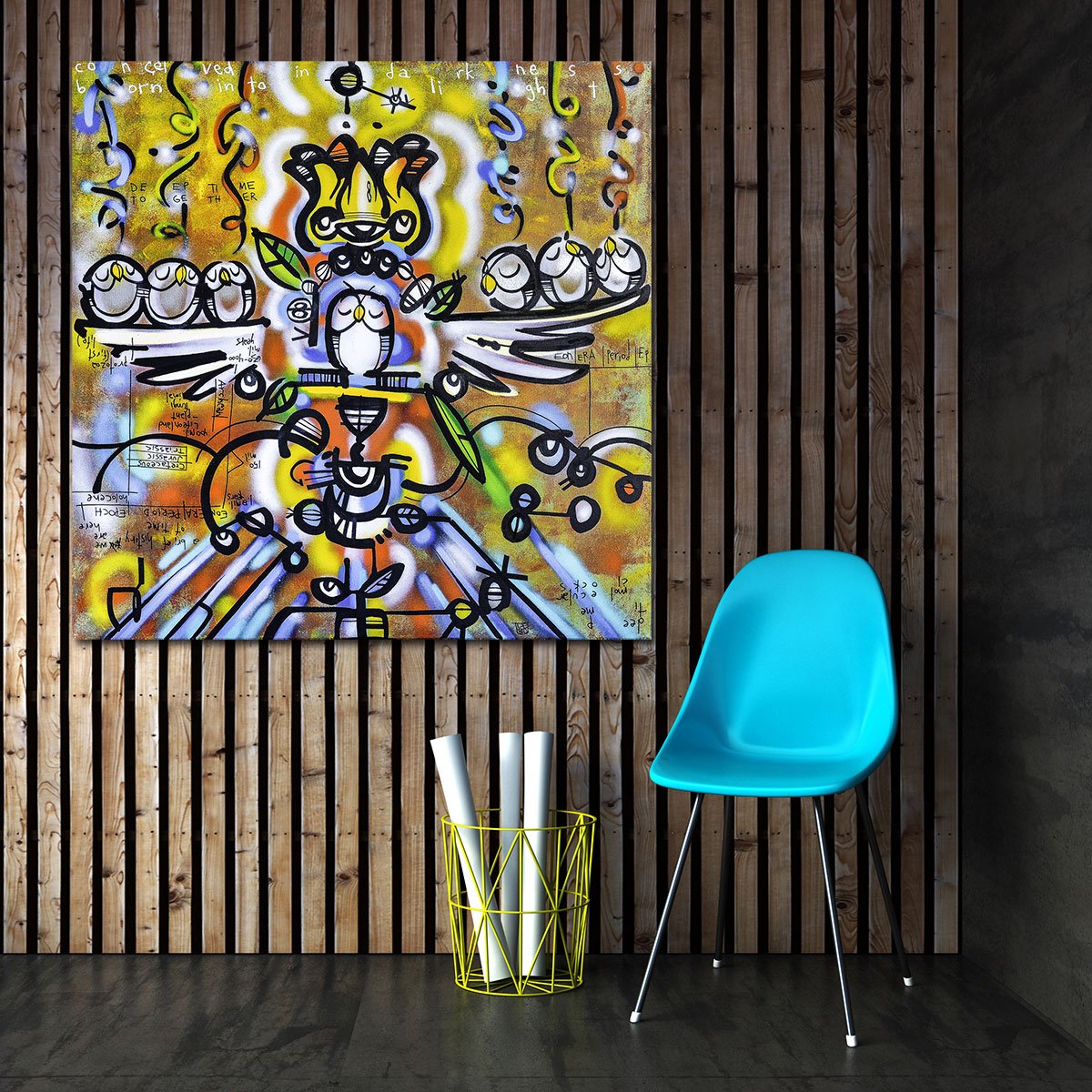 Conceived in Darkness, Born into Light - Art Bond - shop.leboart.com