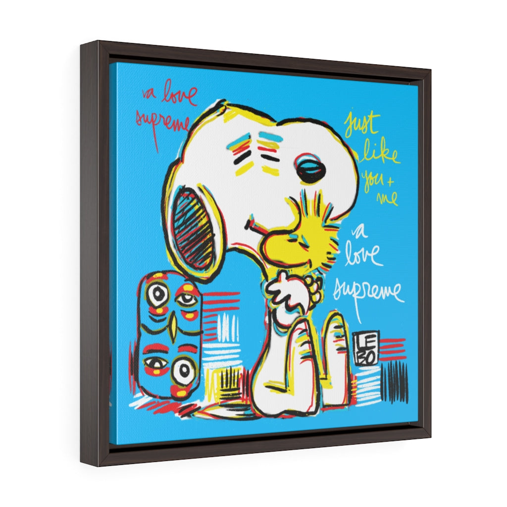 A Love Supreme, Just like You & Me - Lebo Framed Premium Gallery Wrap Canvas