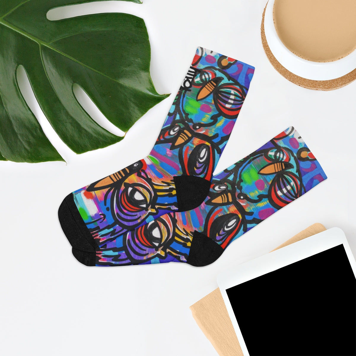 Between Our Heartbeats – Lebo Tribe Socks