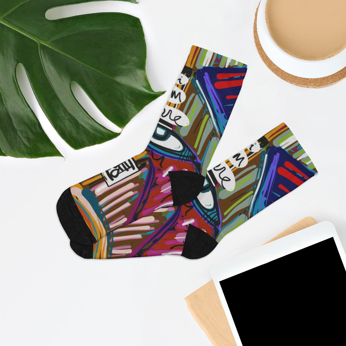 Eye am here 1.0 – Lebo Tribe Socks