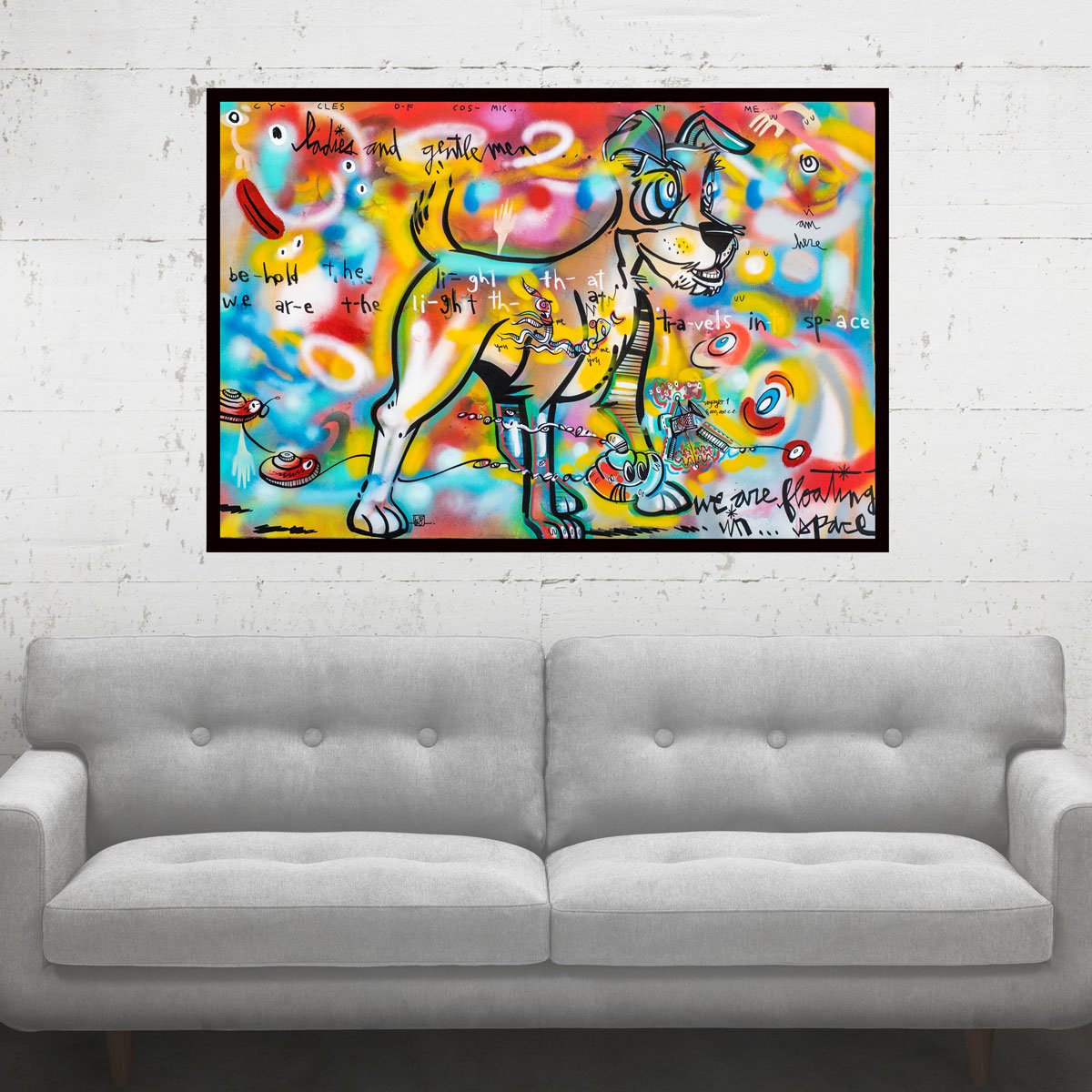 Ladies and Gentlemen We are Floating in Space - Art Bond - shop.leboart.com