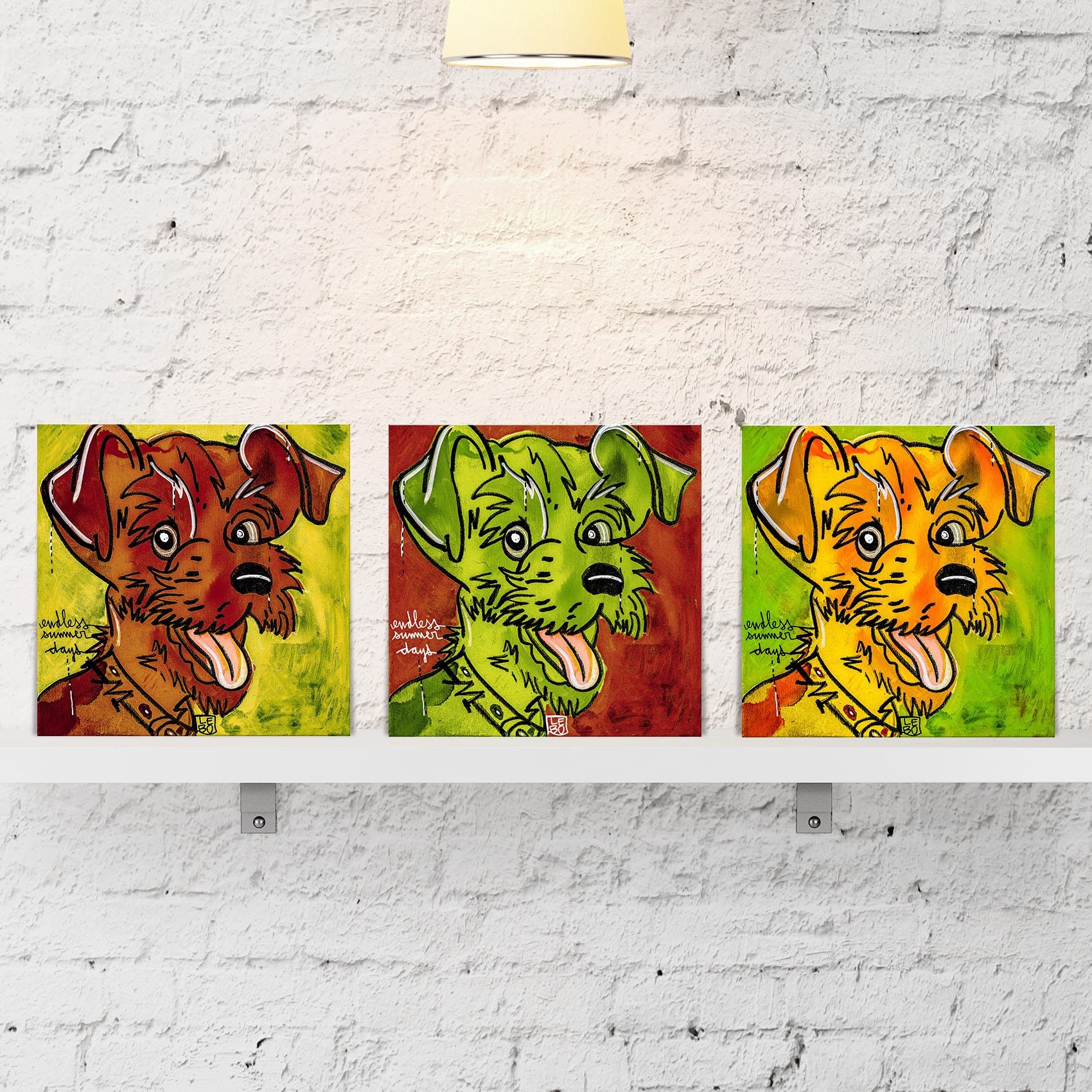 Endless Summer Days - Mineral Print - shop.leboart.com