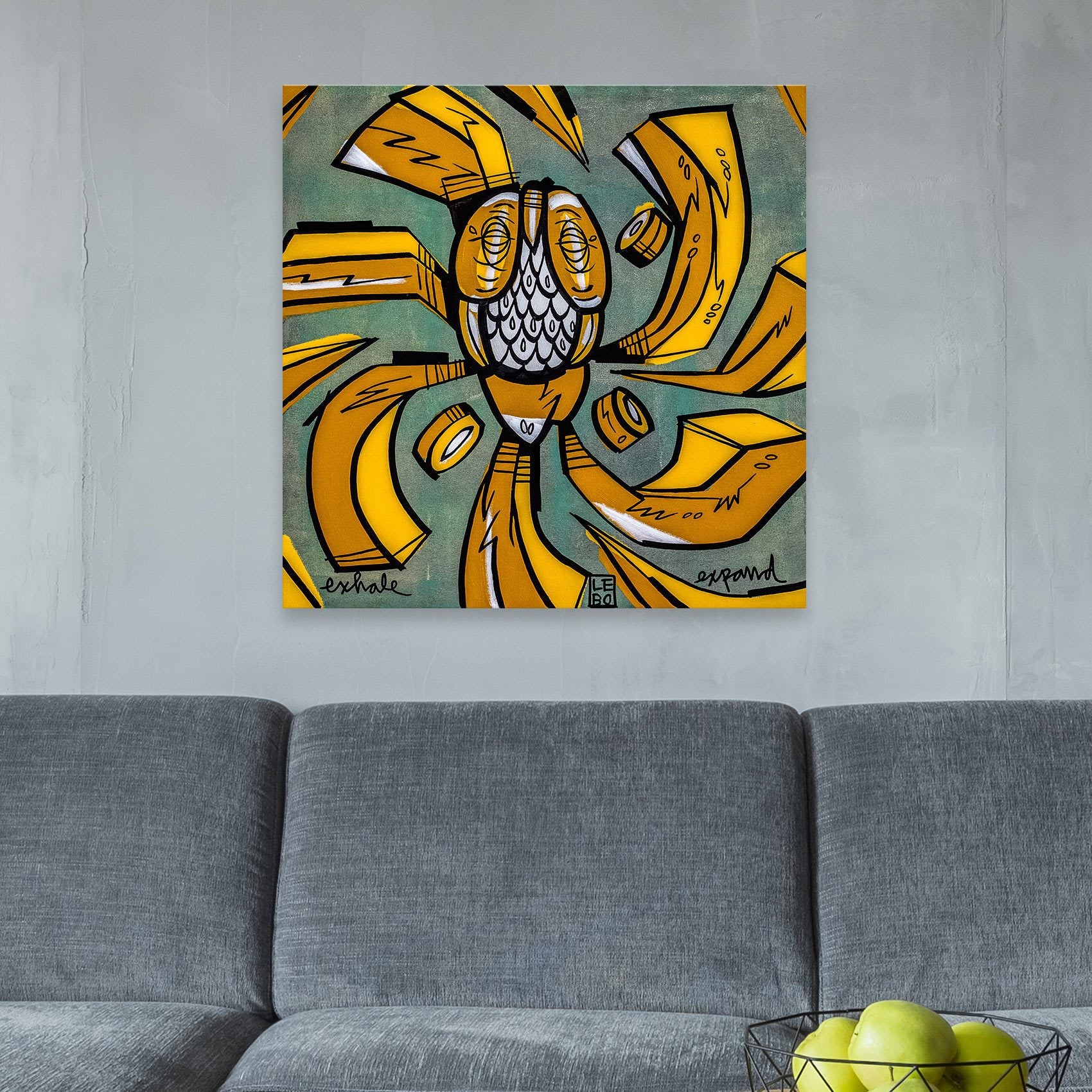 Exhale And Expand - Art Bond - shop.leboart.com