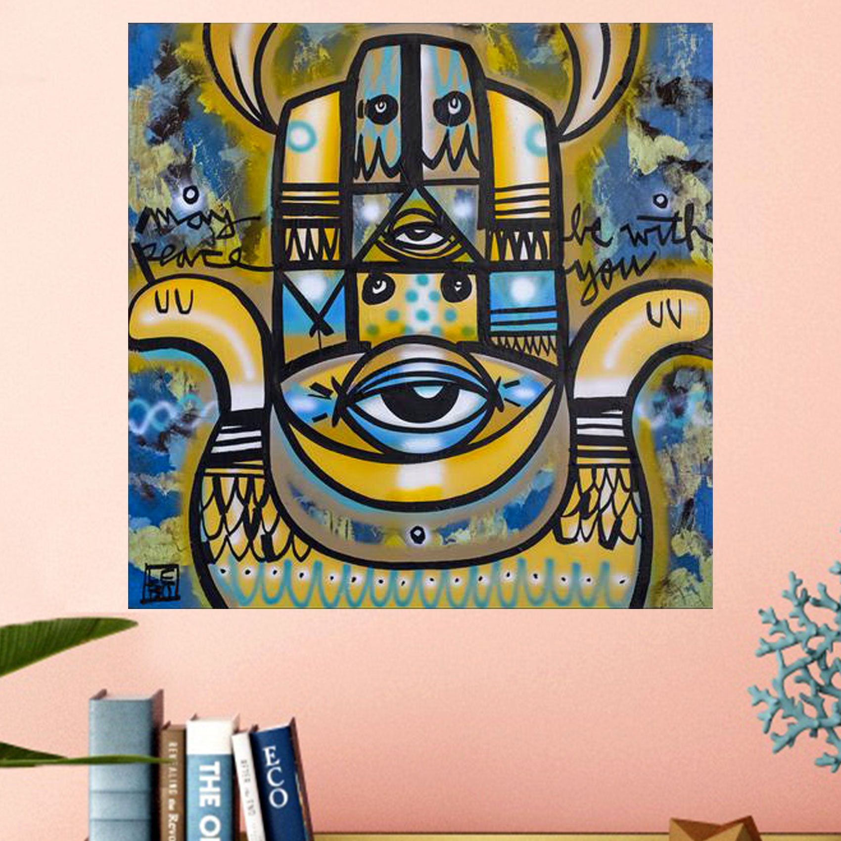 May Peace Be With You - Mineral Print - shop.leboart.com