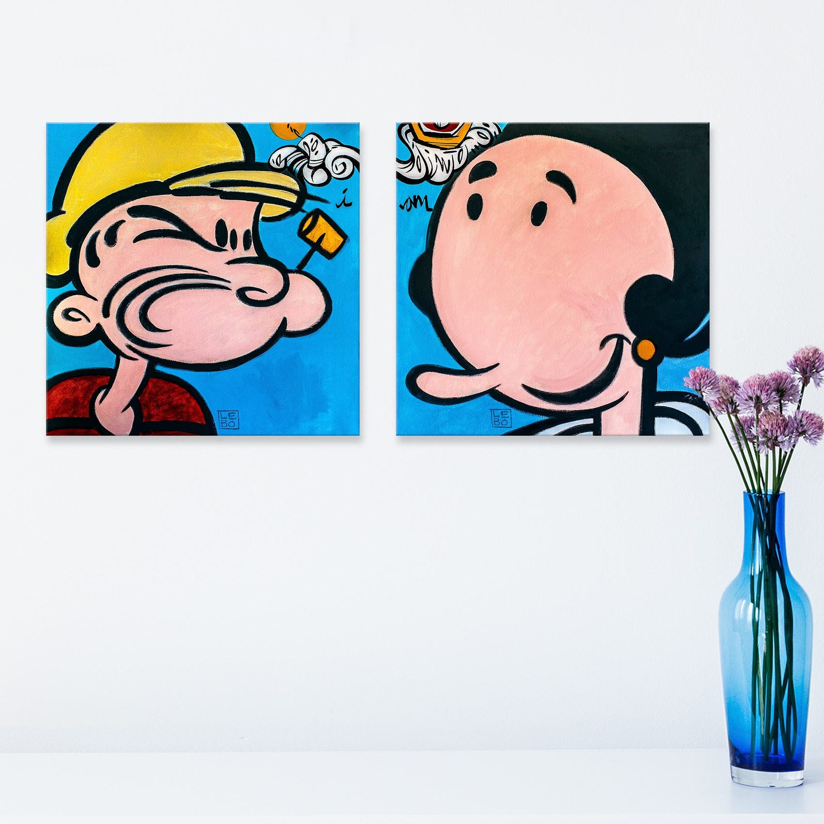 I Am - Popeye and Olive Oyl - shop.leboart.com
