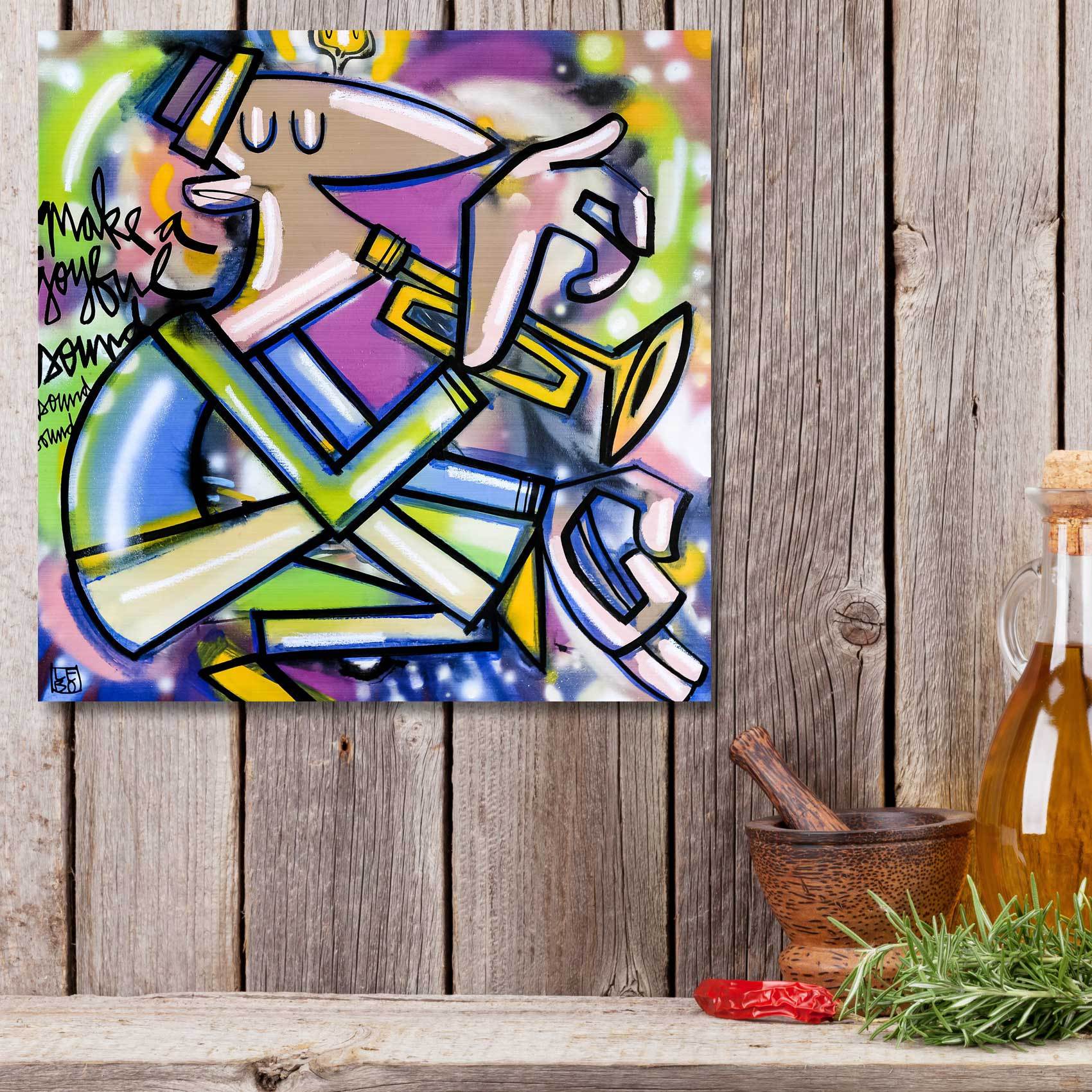 Make a Joyful Sound - Mineral Print - shop.leboart.com