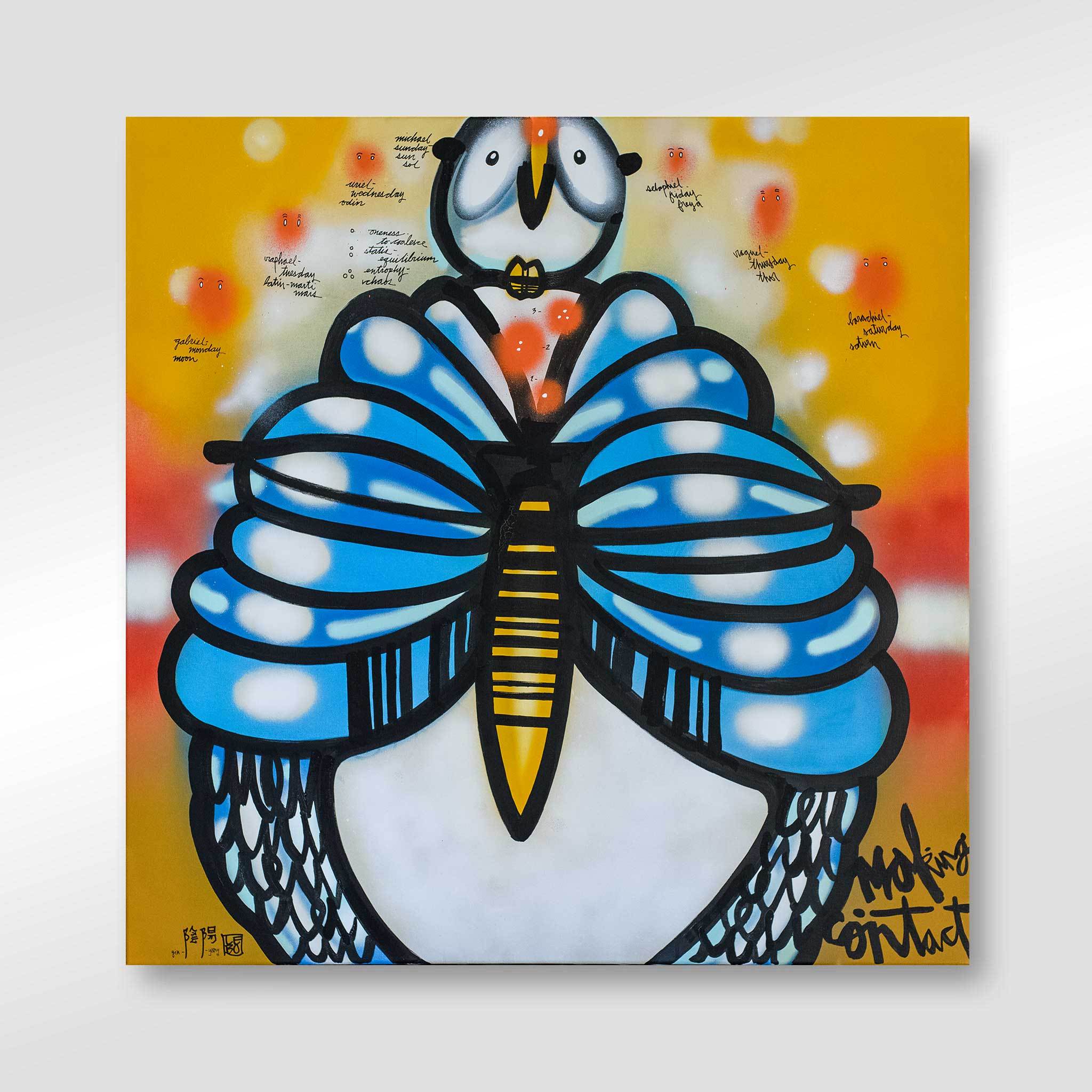 Making Contact-Owl-Art Bond - shop.leboart.com