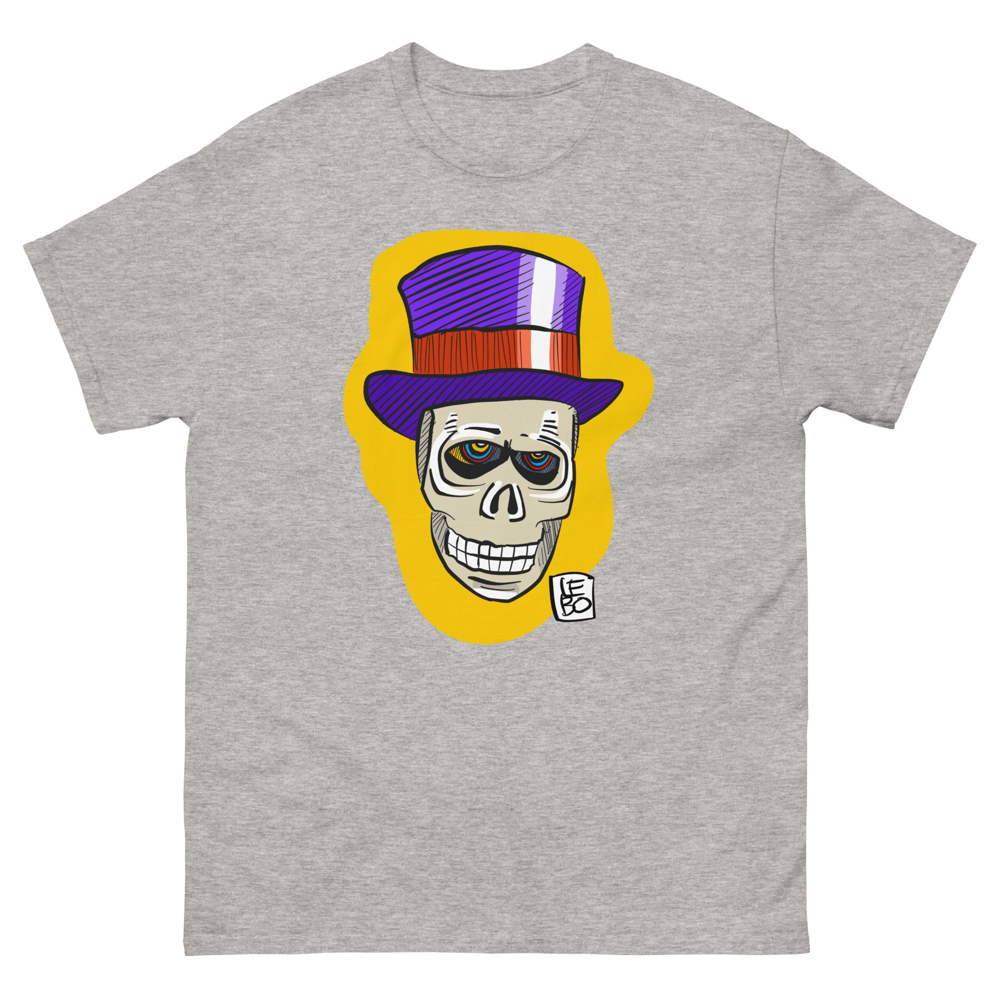 Mr Tricks & Treats Skull - Lebo Short Sleeve Unisex T-Shirt