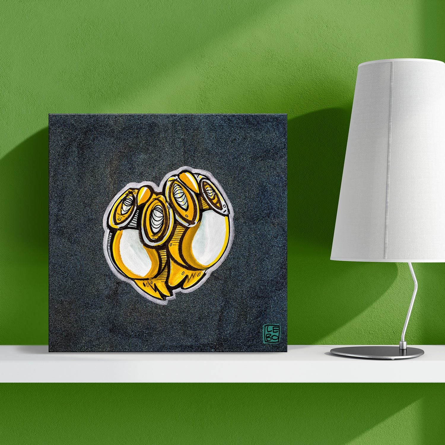 Spinning In Infinity - Mineral Print - shop.leboart.com