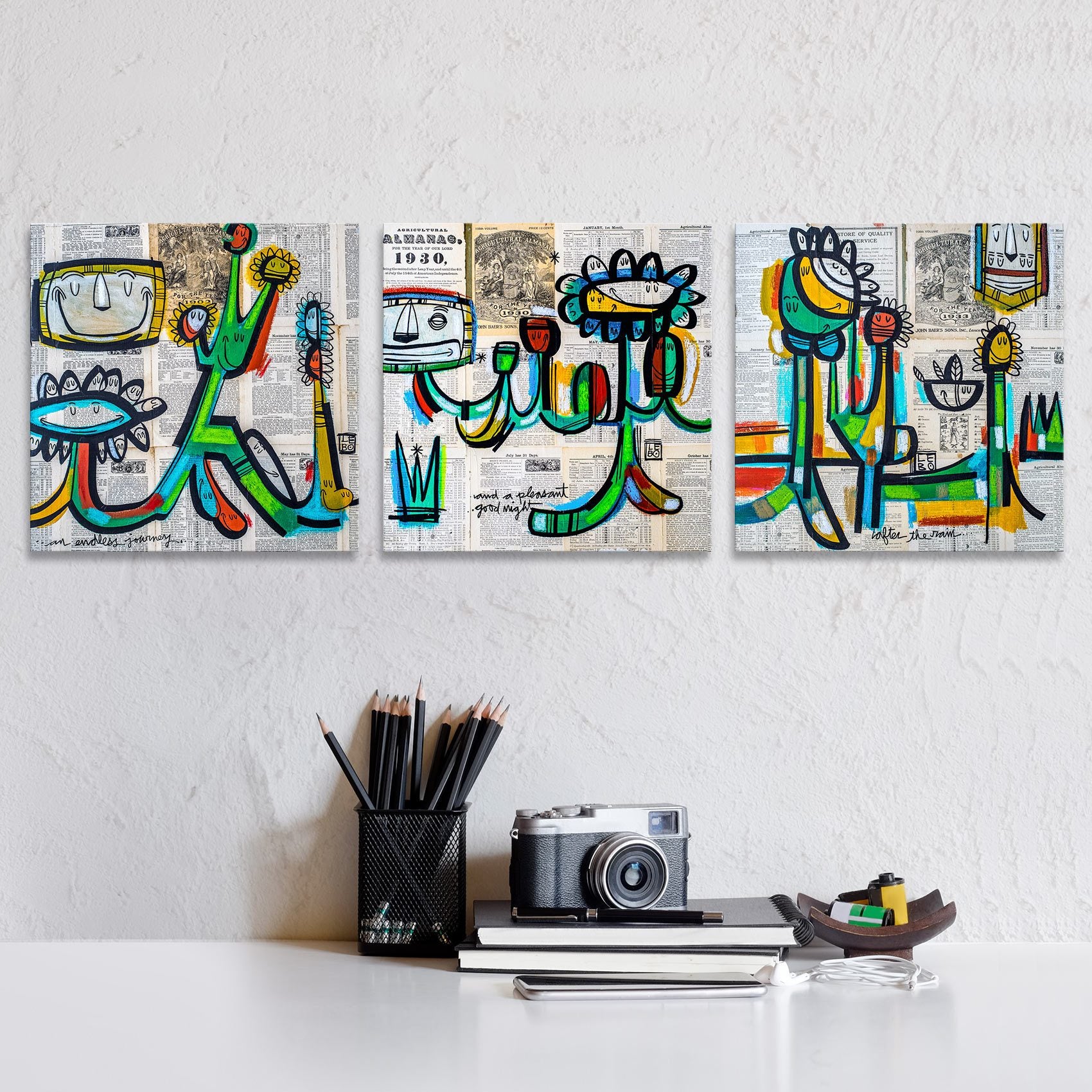 Discovery And The Endless Journey - Mineral Print - shop.leboart.com