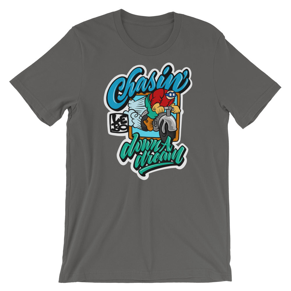 Chasin' Down a Dream – Lebo Unisex Short-Sleeve T-Shirt