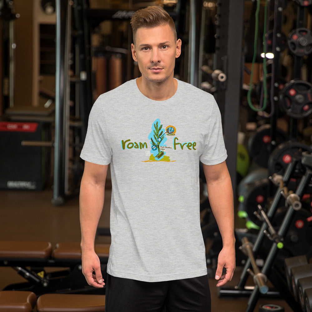 Roam Free – Lebo Short-Sleeve Unisex T-Shirt
