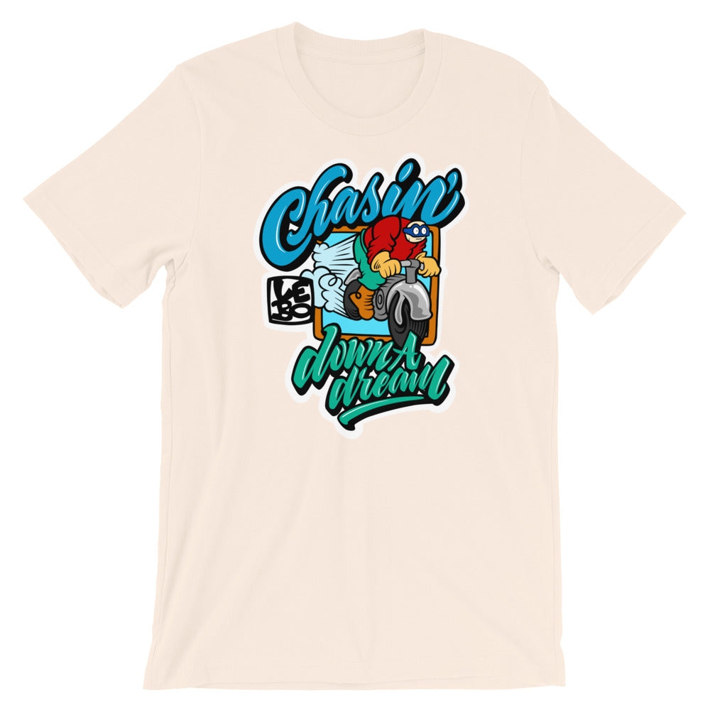 Chasin' Down a Dream – Lebo Unisex Short-Sleeve T-Shirt