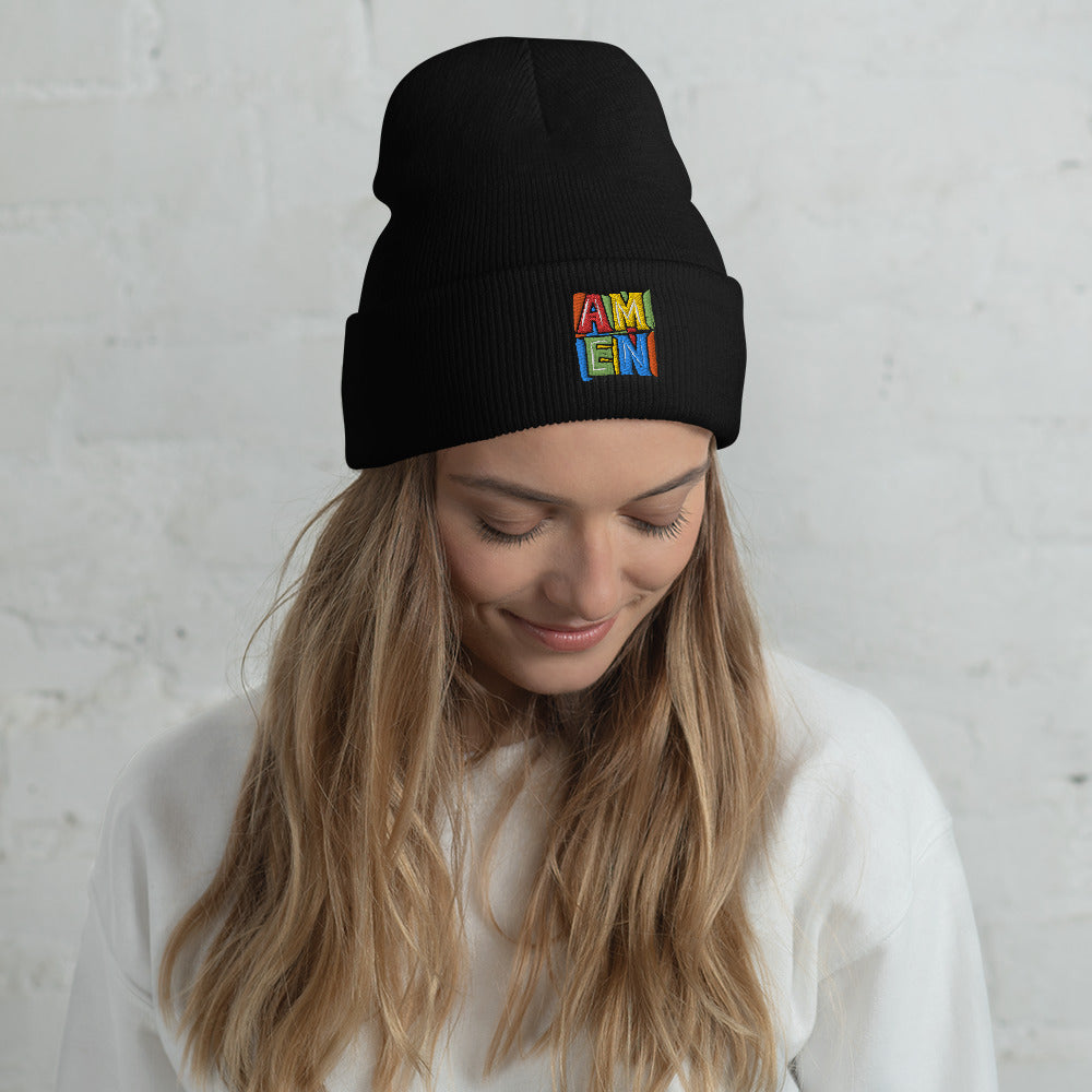Amen – Lebo Cuffed Beanie