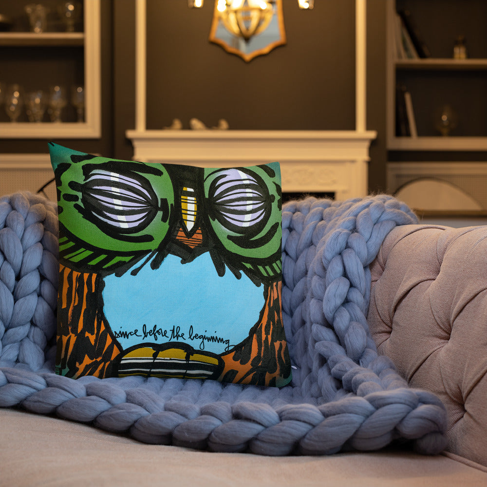 Before The Beginning – Lebo Premium Throw Pillow