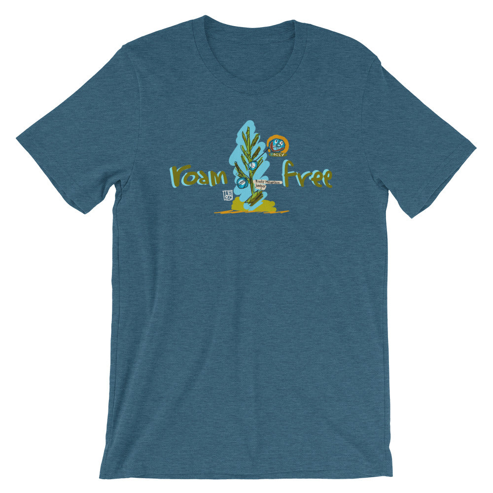 Roam Free – Lebo Short-Sleeve Unisex T-Shirt