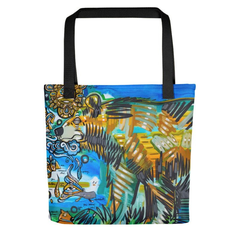 At The Source – Lebo Tote bag