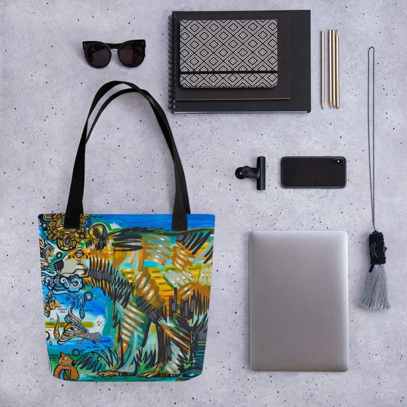 At The Source – Lebo Tote bag