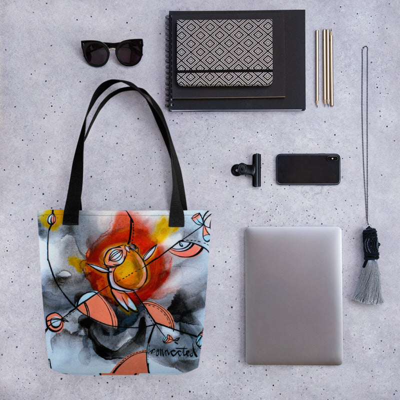 Connected – Lebo Tote bag