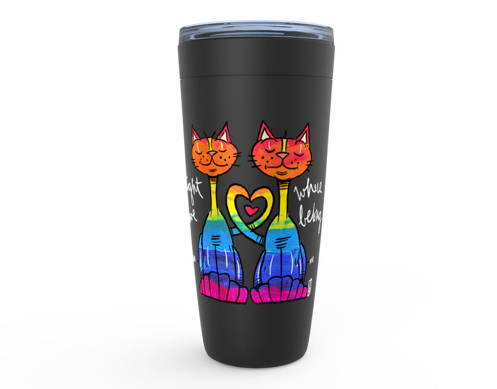 Right Where We Belong - Rainbow Collection - Lebo Viking Tumblers