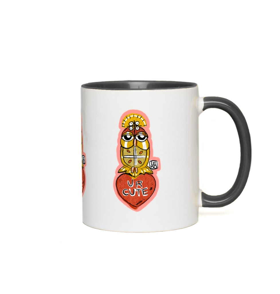 UR Cute - Lebo Color Accented Ceramic Mug