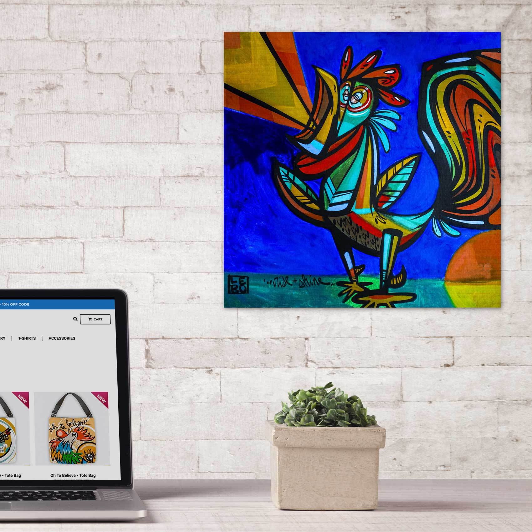 Rise and Shine - Special Edition - Mineral Print - shop.leboart.com