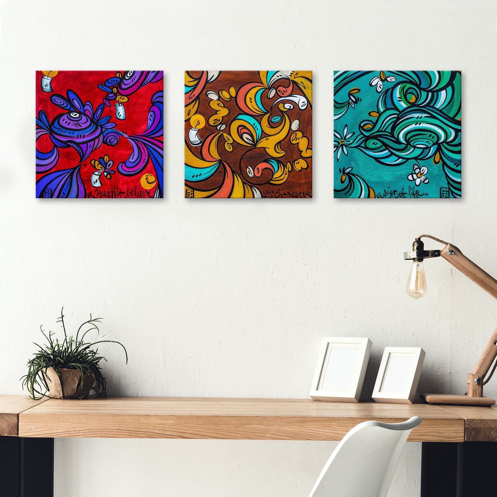 Reasons To Believe - Mineral Print - shop.leboart.com