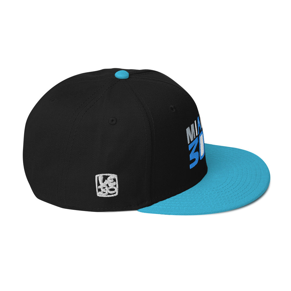 Miami 305 - Lebo Flat Bill Snapback Hat