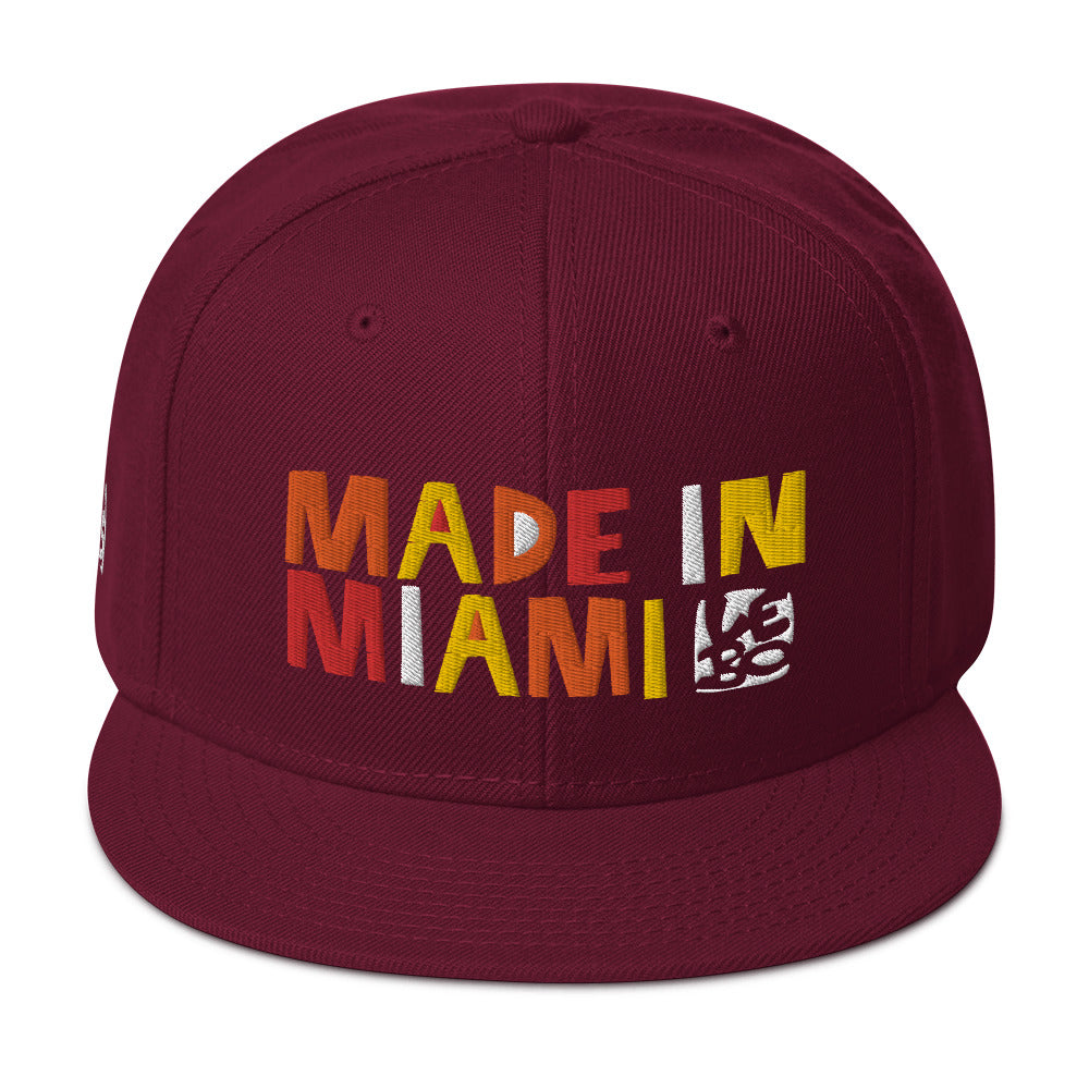 Made in Miami, The OG - Lebo Flat Bill Snapback Hat