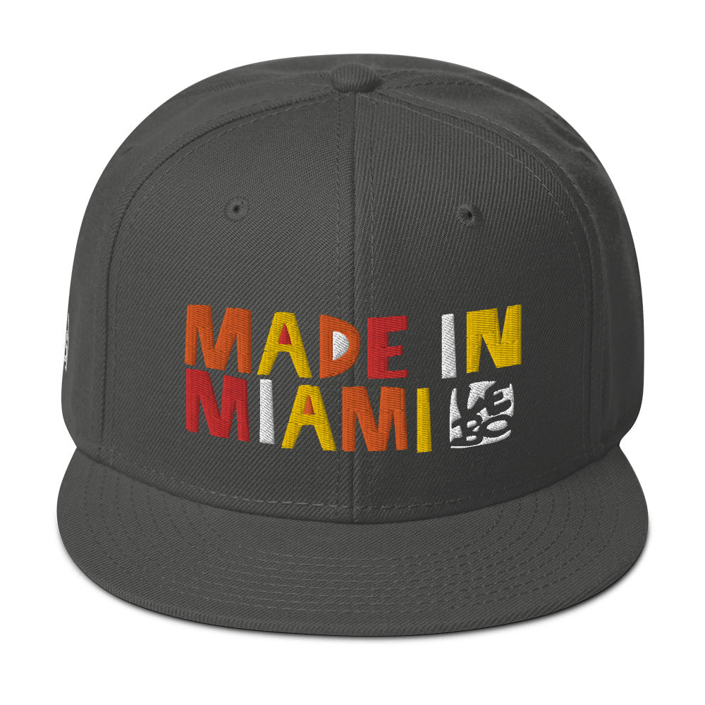 Made in Miami, The OG - Lebo Flat Bill Snapback Hat
