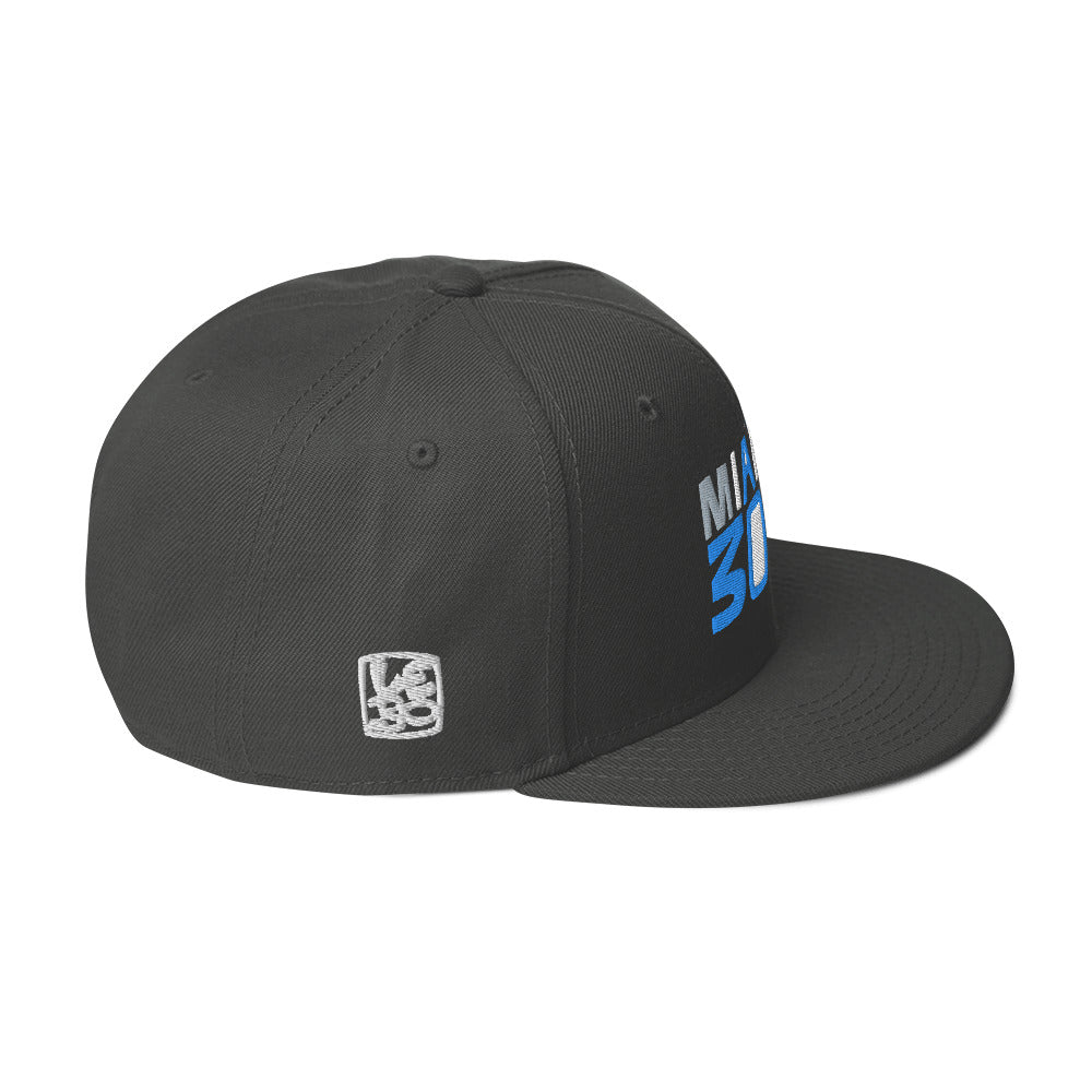 Miami 305 - Lebo Flat Bill Snapback Hat