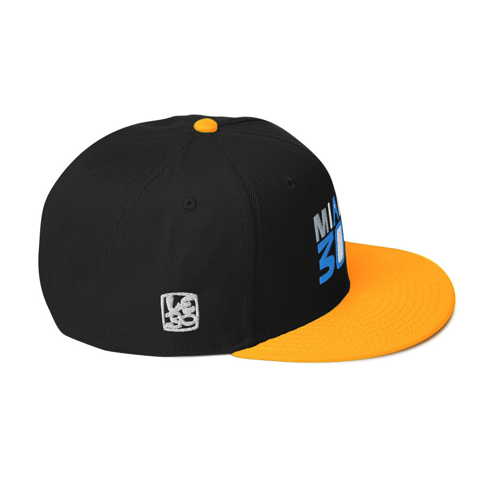 Miami 305 - Lebo Flat Bill Snapback Hat