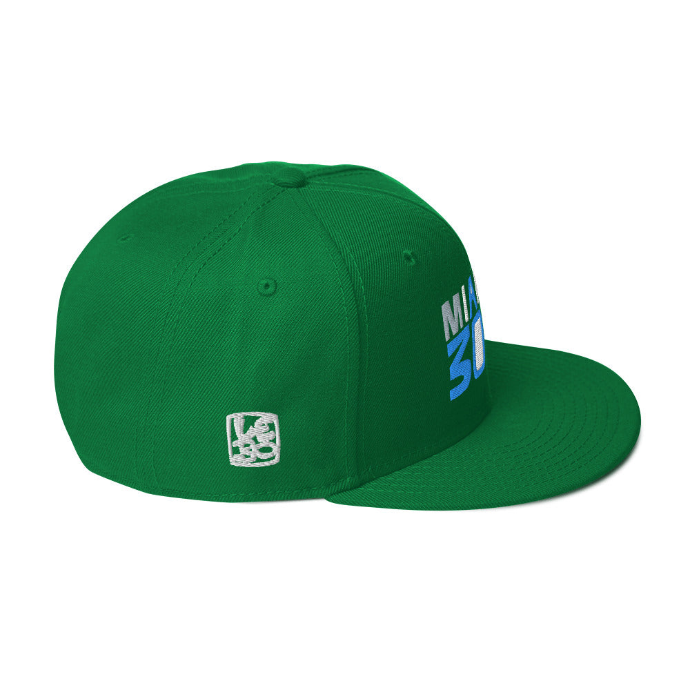 Miami 305 - Lebo Flat Bill Snapback Hat