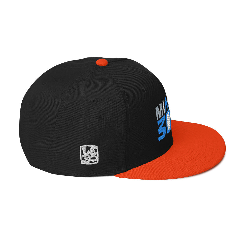 Miami 305 - Lebo Flat Bill Snapback Hat