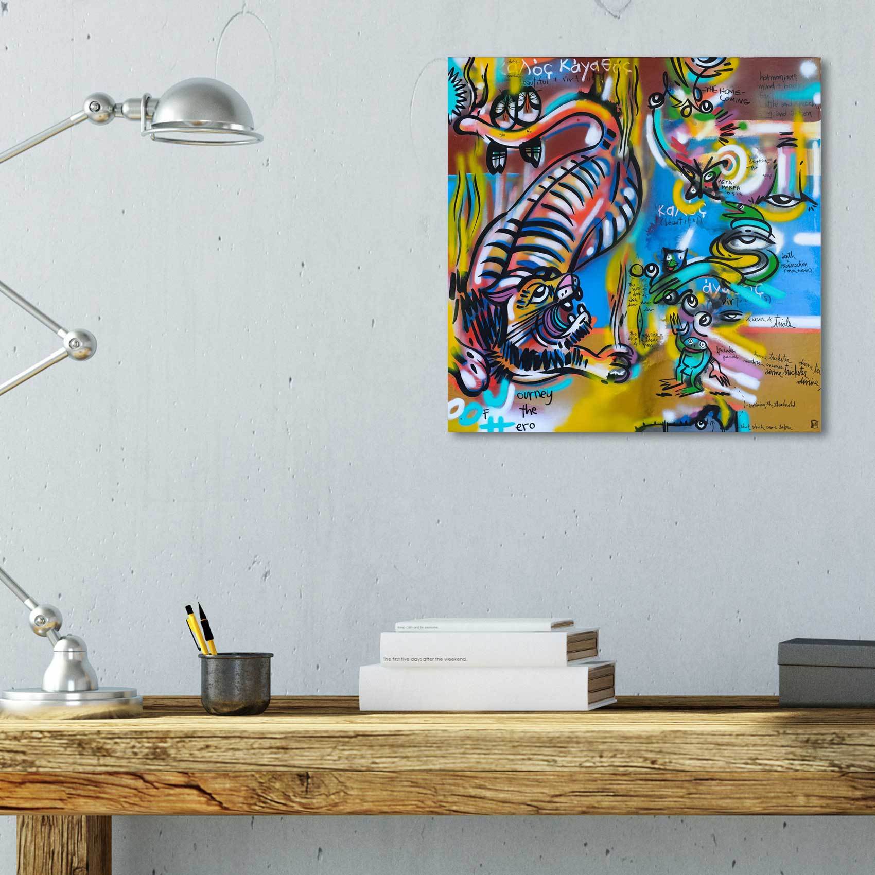 Journey of the Hero - Mineral Print - shop.leboart.com