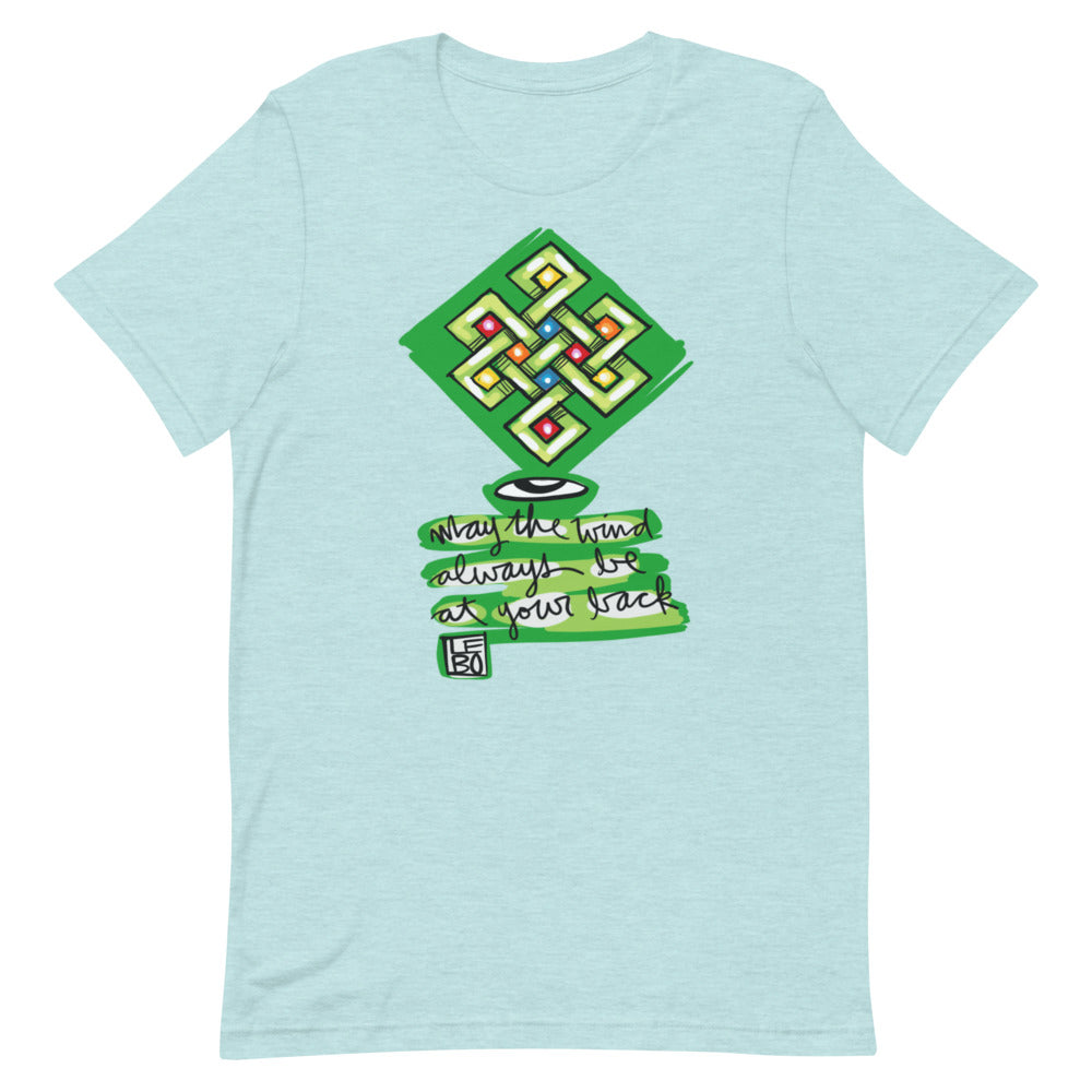 May the Wind Always be at Your Back - Lebo Unisex Short-Sleeve T-Shirt