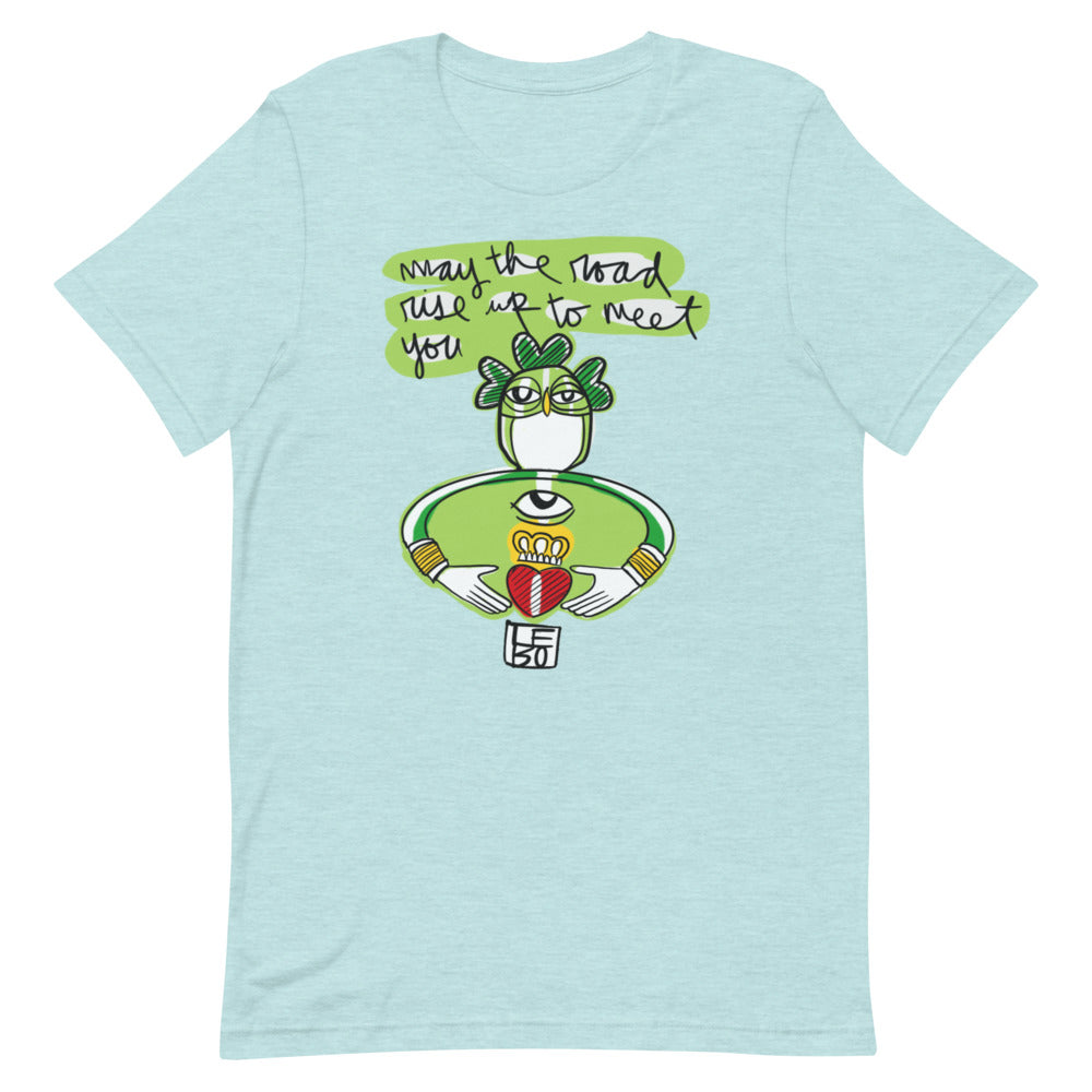 May the Road Rise up to Meet You - Lebo Unisex Short-Sleeve T-Shirt