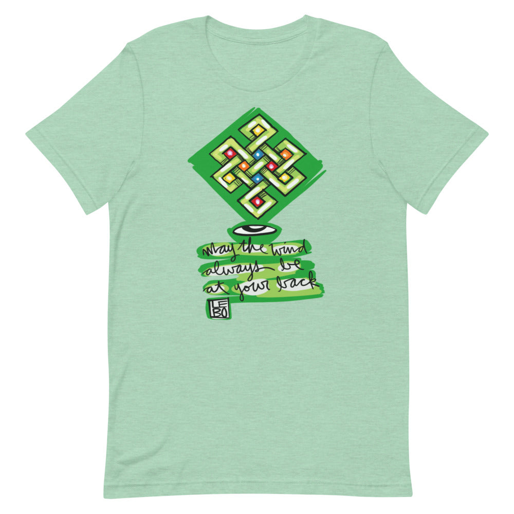 May the Wind Always be at Your Back - Lebo Unisex Short-Sleeve T-Shirt