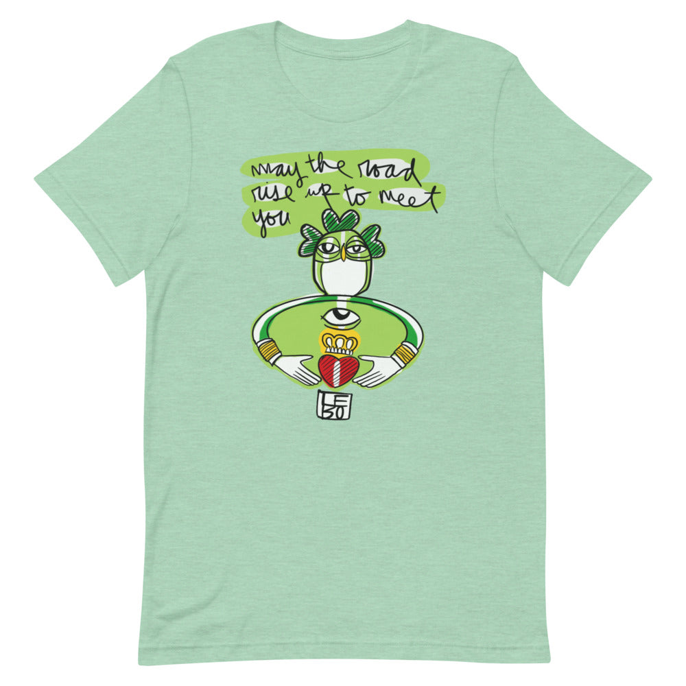 May the Road Rise up to Meet You - Lebo Unisex Short-Sleeve T-Shirt