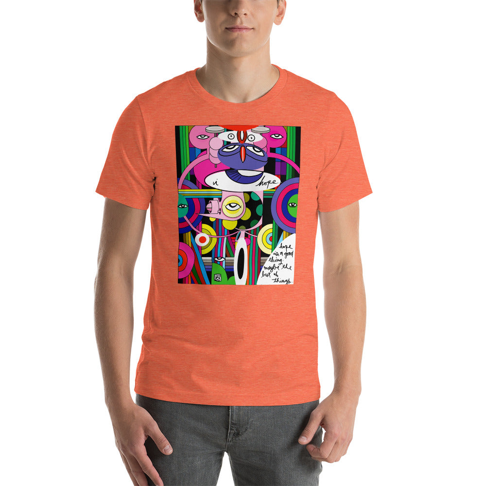 I HOPE - LEBO X DALEK - Lebo Short Sleve Unisex T-Shirt