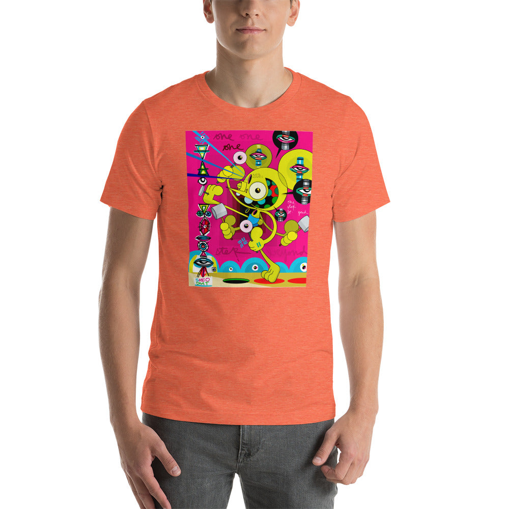 One Step Beyond - LEBO X DALEK - Lebo Short Sleeve Unisex T-Shirt