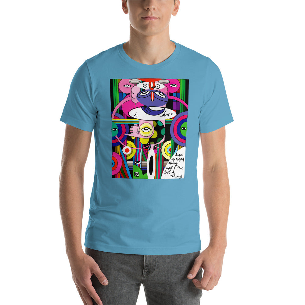 I HOPE - LEBO X DALEK - Lebo Short Sleve Unisex T-Shirt