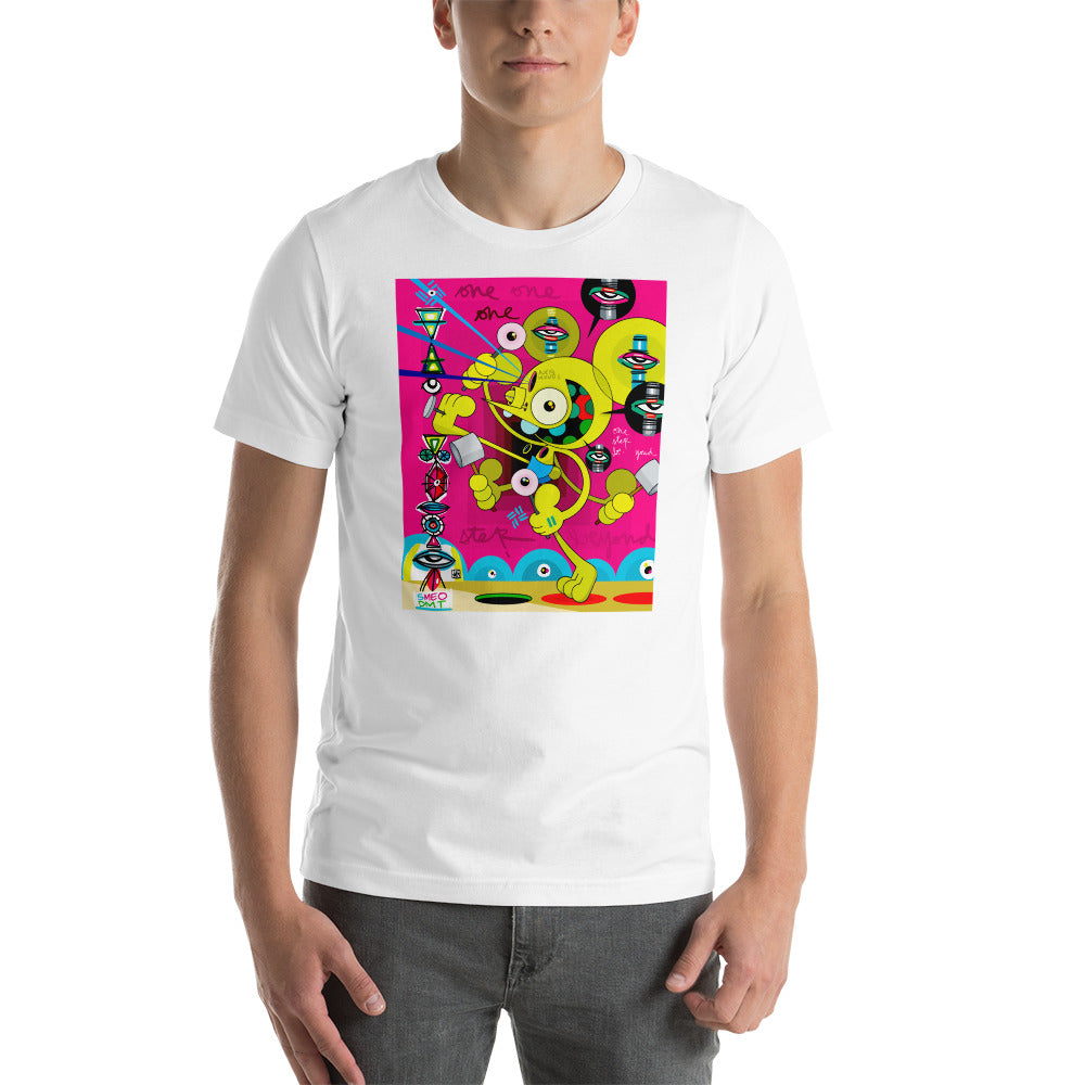 One Step Beyond - LEBO X DALEK - Lebo Short Sleeve Unisex T-Shirt