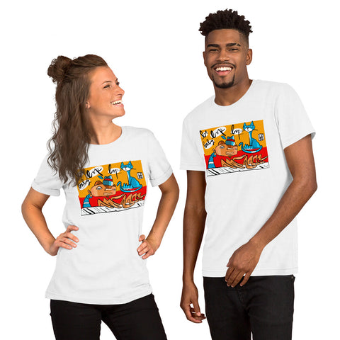 Be Bop, Bop Baby - Lebo Short Sleeve Unisex T-Shirt