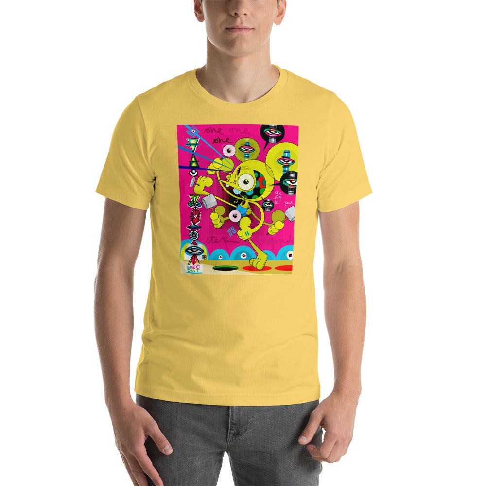 One Step Beyond - LEBO X DALEK - Lebo Short Sleeve Unisex T-Shirt