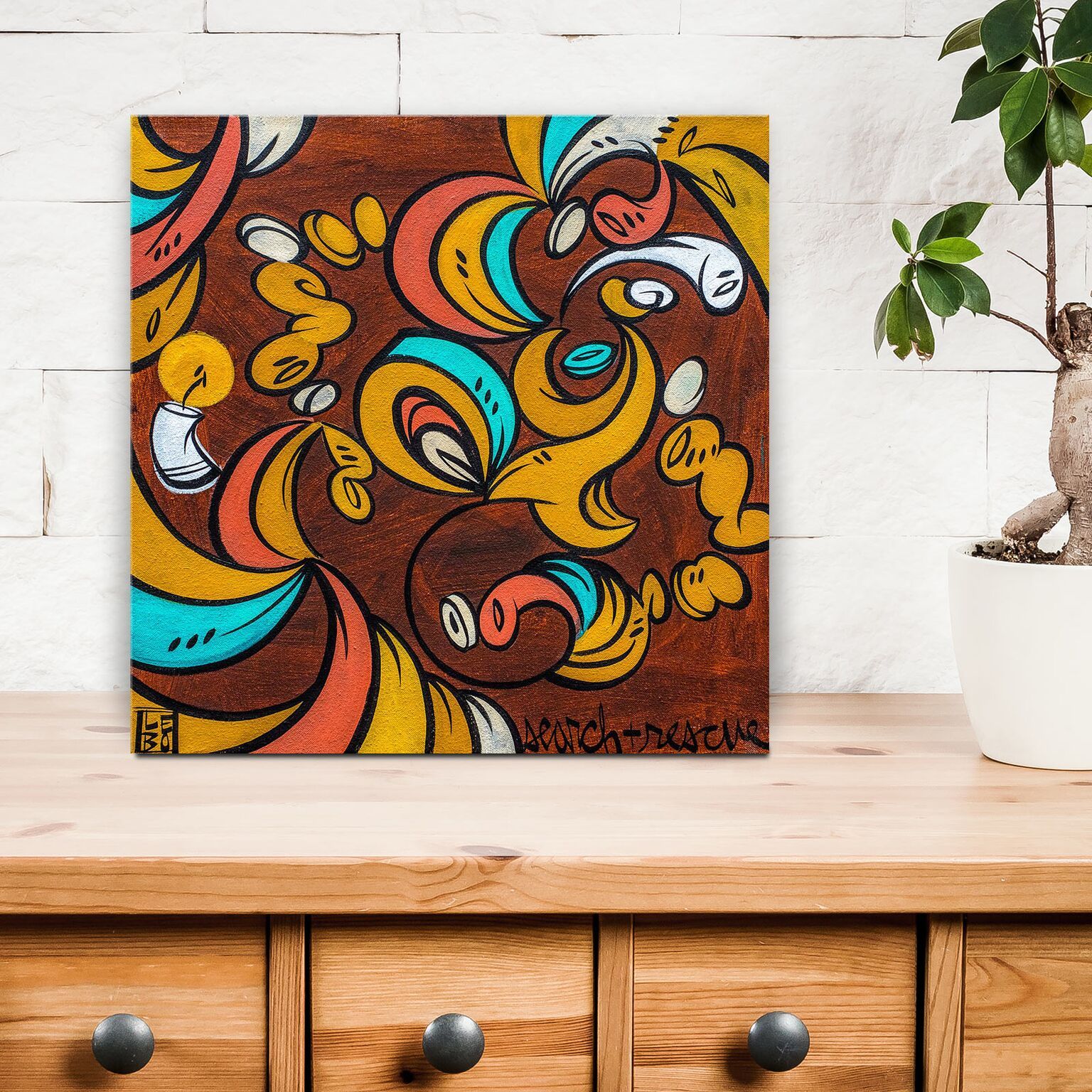 Search & Rescue - Mineral Print - shop.leboart.com