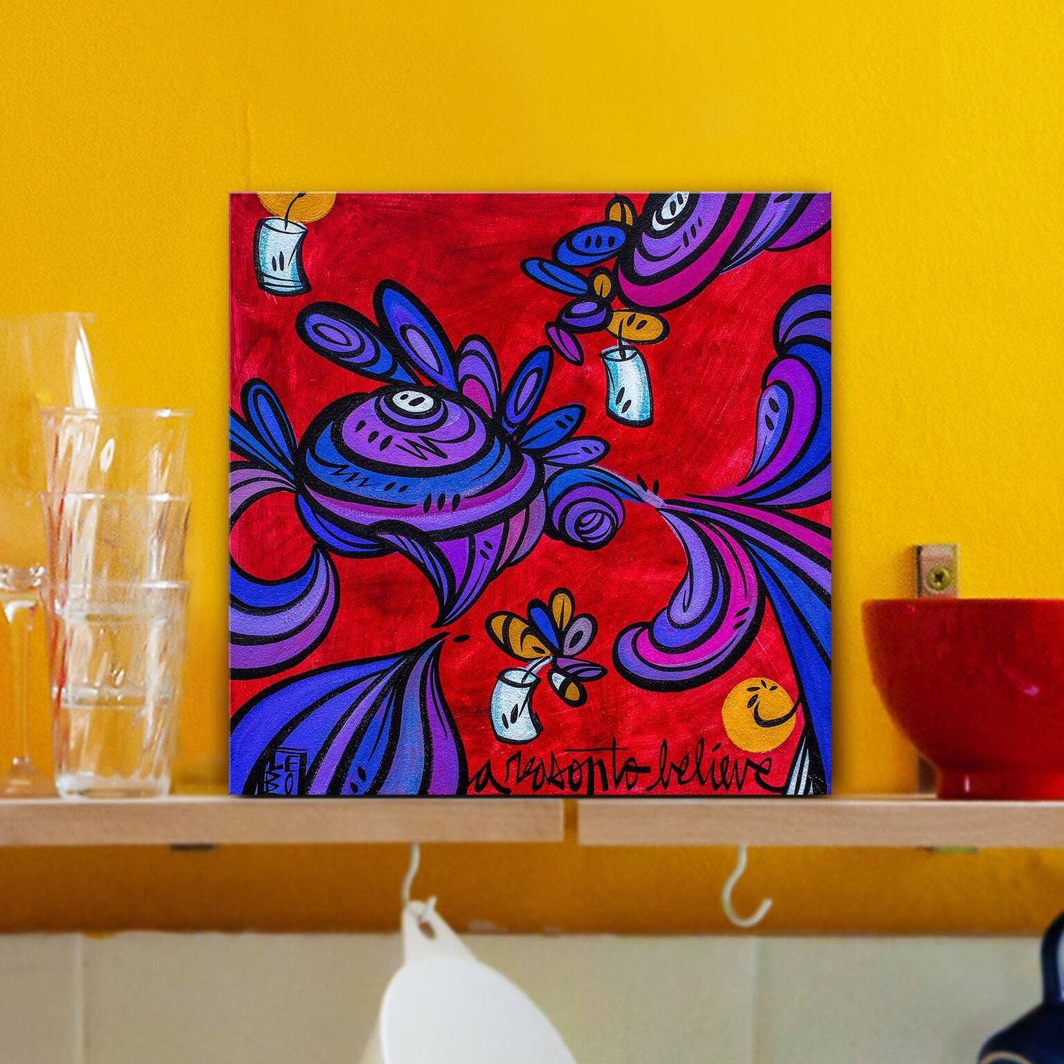 A Reasons To Believe - Mineral Print - shop.leboart.com